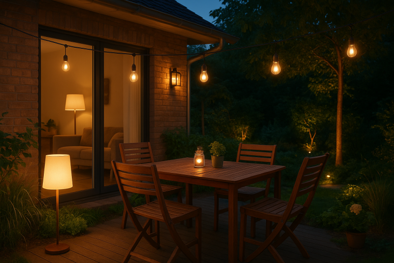 Jak połączyć światła w domu i ogrodzie, żeby wszystko razem pięknie grało