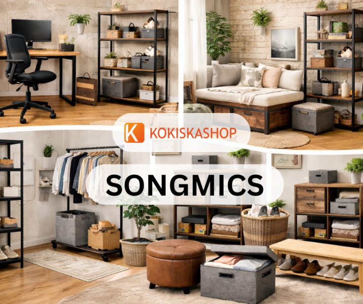 Nowość w kokiskashop.pl – poznaj markę SONGMICS