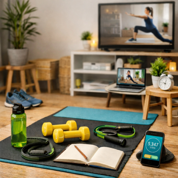 Jak ustalić w domu prosty plan ruchu, który będzie trwały