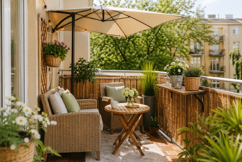 Jak zamienić balkon w przyjemne miejsce na wiosenny wypoczynek
