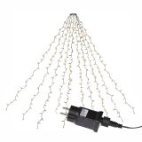 Łańcuch świetlny w kształcie stożka, 280 LED, ciepła biała