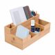 Organizer na artykuły papiernicze, bambusowy 30 x 15 x 11 cm