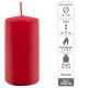 Zestaw świec filarowych, 10 cm, Ø 5 cm, czerwone, 24 szt.
