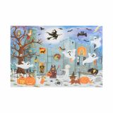 Obraz na ścianę "Przeklęty zamek", 9 LED, 60 x 40 cm