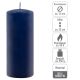 Zestaw świec słupkowych, 20 cm, Ø 7,5 cm, niebieski, 2 szt