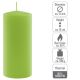 Zestaw świec słupkowych, 15 cm, Ø 7,5 cm, jasnozielony, 4szt