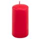 Zestaw świec filarowych, 11,5 cm, Ø 6 cm, czerwone, 6 szt.