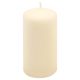 Zestaw świec filarowych, 11,5 cm, Ø 6 cm, kremowe, 12 szt.