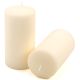 Zestaw świec stołowych, 15 cm, Ø 7,5 cm, kremowy, 6 sztuk