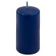 Zestaw świec filarowych, 11,5 cm, Ø 6 cm, niebieskie, 12 szt