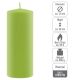 Zestaw świec słupkowych, 20 cm, Ø 7,5 cm, jasna zieleń, 4szt