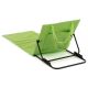 Regulowana podkładka plażowa z oparciem, zielona, 2 sztuki
