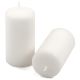 Zestaw świec filarowych, 11,5 cm, Ø 6 cm, białe, 6 szt.