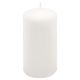 Zestaw świec filarowych, 11,5 cm, Ø 6 cm, białe, 6 szt.