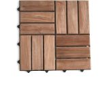 11 paneli podłogowych 1 m² na taras 30x30x2 cm