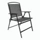 Zestaw krzeseł ogrodowych, czarny, 90,5 x 57 x 65,5 cm,4 szt