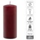 Zestaw świec słupkowych 20 cm Ø 7,5 cm, bordowy, 2 szt.