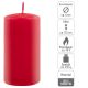 Zestaw świec filarowych, 11,5 cm, Ø 6 cm, czerwone, 12 szt.