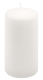 Biała świeca parafinowa 15 cm, czas palenia 65 godzin, 2 szt