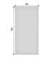 Plandeka PVC biała 4x8 m 650g wodoodporna UV ochrona