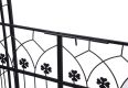 Pergola furtka ogrodowa łuk na róże