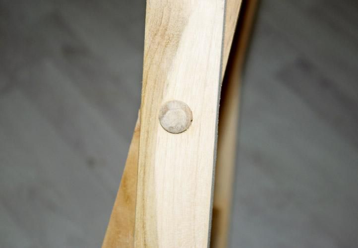 Стільці розкладні DIVERO з тикового дерева 2 шт.