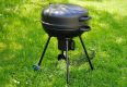 Grill BBQ okrągły ogrodowy na węgiel drzewny