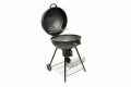 Grill BBQ okrągły ogrodowy na węgiel drzewny