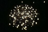 Świąteczne LED oświetlenie - 20 m, 200 MAXI LED, ciepła biel