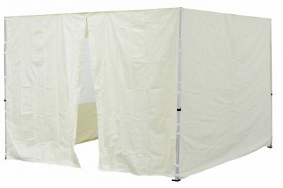 Komplet dwóch ścian do pawilonu PROFI - champagne