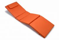 Poduszka Garth na leżak pomarańczowa