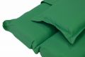 Poduszka na leżak Garthen - ciemnozielony
