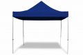 Pawilon ogrodowy Profi rozkładany 3 x 3 m - niebieski 2 ściany