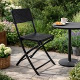 Ogrodowe krzesło składane 80 x 40 cm