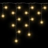 Świąteczny świetlny deszcz - 7,8 m, 400 LED, ciepła biel