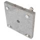 Stojak Parasol - granit i stal - 45 x 45 cm