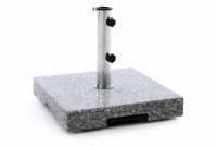 Stojak na parasol - granit i stal - 37 kg