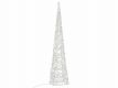 Świąteczna akrylowa piramida 90 cm - ciepła biel,do kontaktu