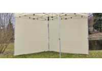 Komplet dwóch ścian do pawilonu PROFI - champagne