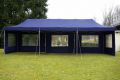 Dach zapasowy do namiotu party 3 x 9 m - niebieski