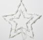 Świąteczna dekoracja LED w oknie - Gwiazda - 40 cm