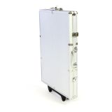 Walizka aluminiowa na 1000 szt żetonów z akcesoriami Trolley