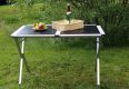 Aluminiowy stół ogrodowy składany Garth