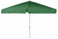 Parasol ogrodowy zielony z korbką 4 m