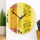 Zegar ścienny WENKO 27 cm - oliwkowy