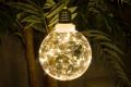 Świąteczna dekoracja - żarówka, 40 LED, ciepła biel