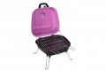Grill ogrodowy Gart turystyczny przenośny na węgiel drzewny różowy
