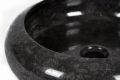 DIVERO Umywalka nablatowa z naturalnego kamienia Black