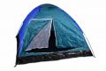 Niebiesko czarny namiot kemping dla 4 osób