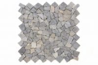 Mozaika marmurowa DIVERO na siatce szary 50 x 50 cm